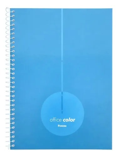 CADERNO 1X1 C.D. OFFICE COLOR FORONI